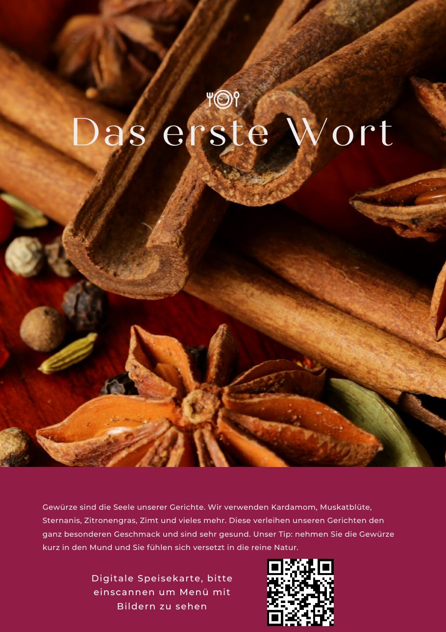 Lemongrass Speisekarte
