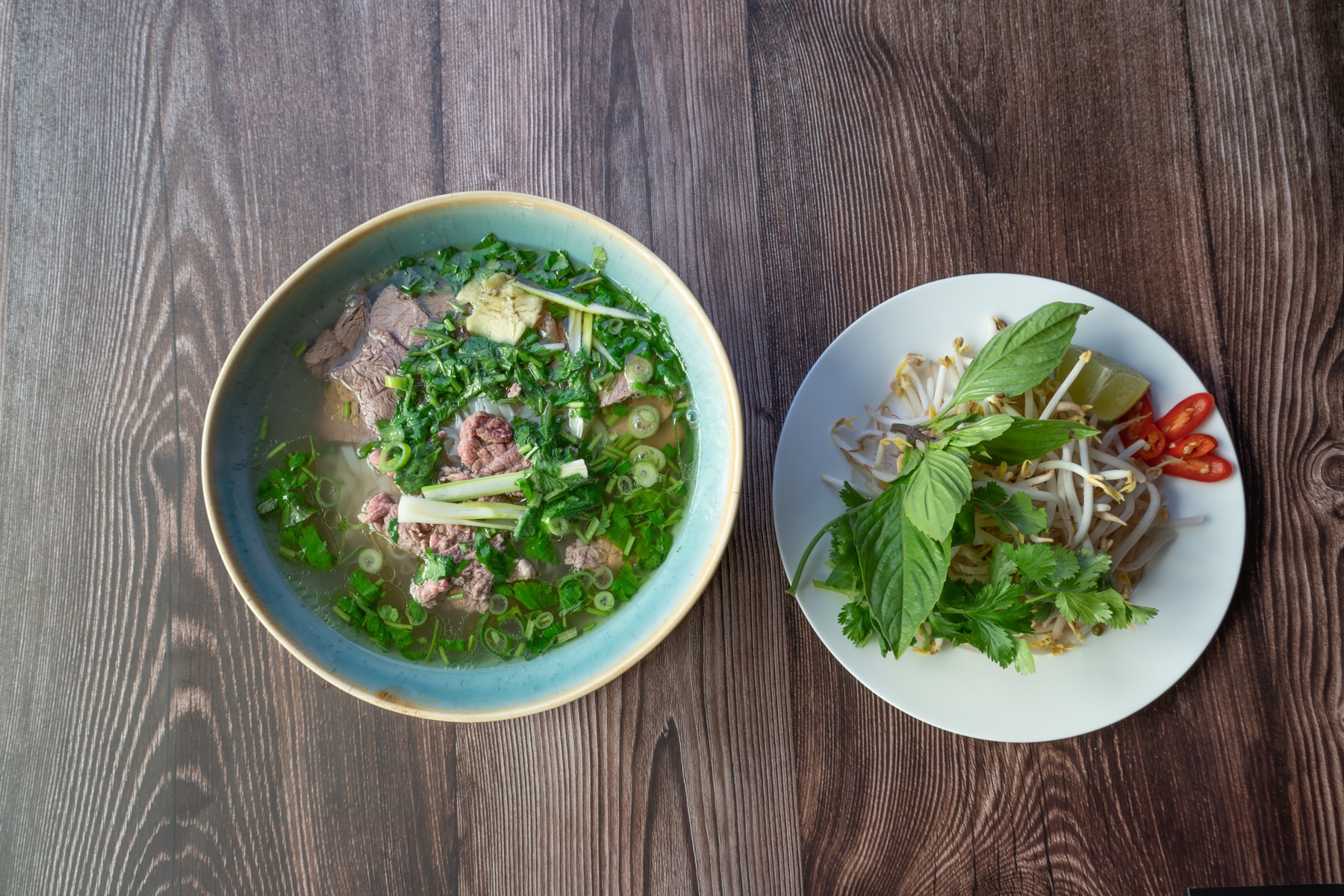 Phở, von oben